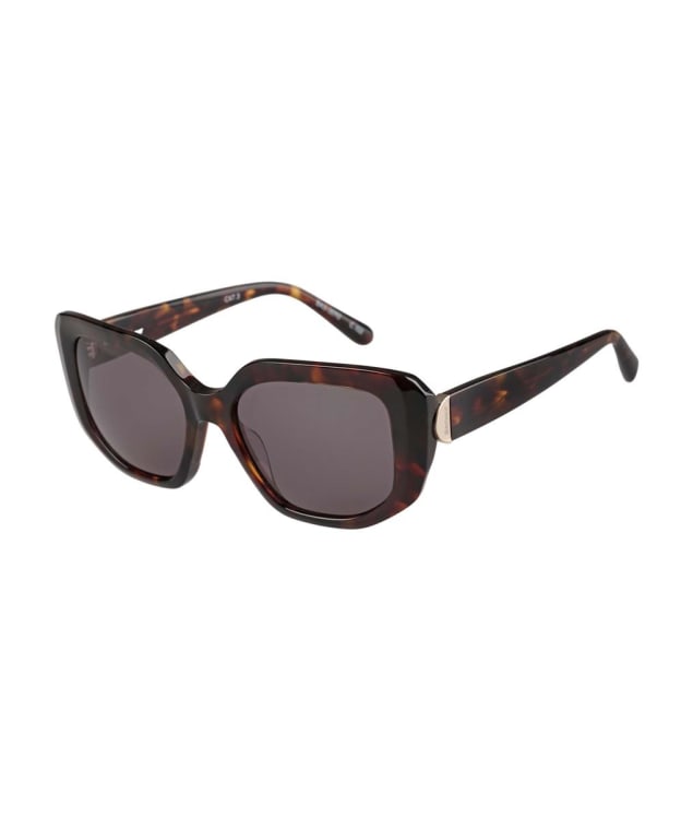 Barbour BAS3092 Oversized Butterfly Sunglasses - Tortoise Shell / Gold