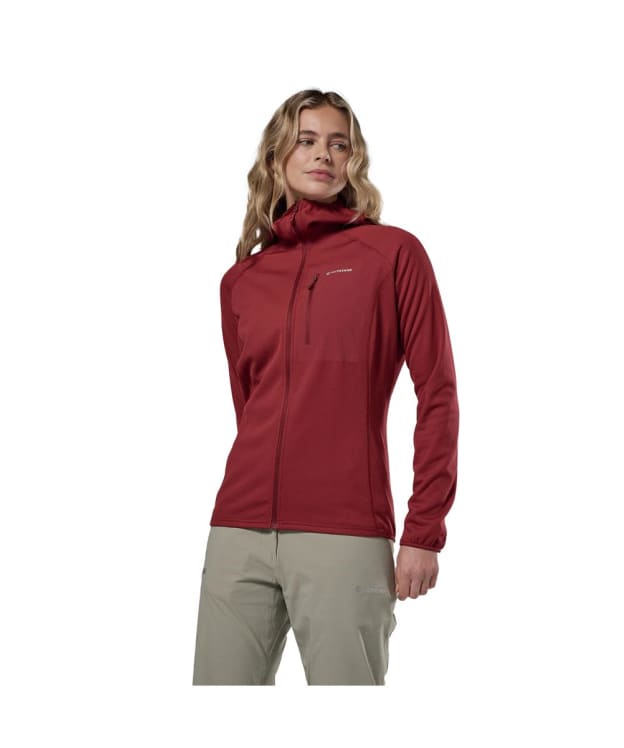 Women's Montane Zepher Hoodie - Dark Maple