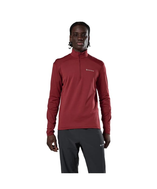 Men's Montane Protium Lite Pull On Fleece - Dark Maple