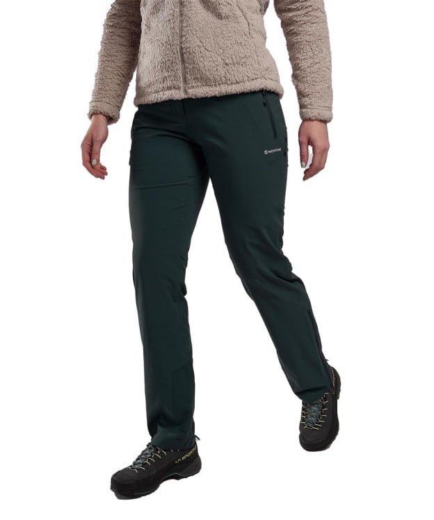 Women's Montane Terra Stretch Pants - Long Leg - Deep Forest