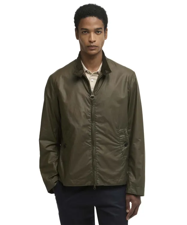 Men's Barbour Tyneside Waxed Jacket - Beech