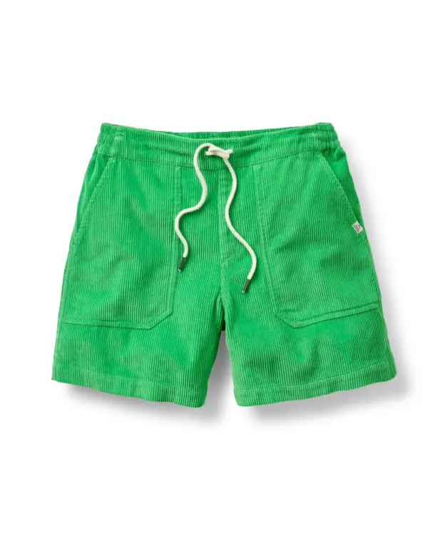 Women's Passenger Clothing Avian Organic Cord Shorts 2.0 - True Green