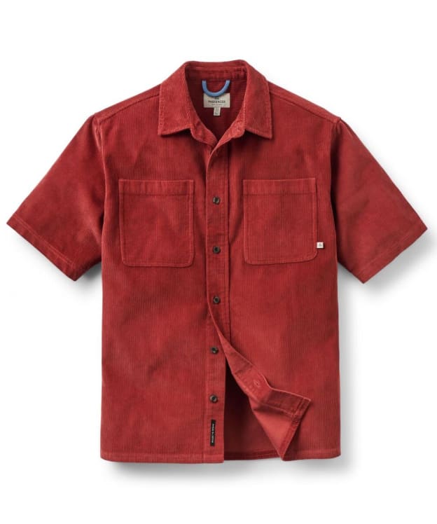 Men's Passenger Clothing Backcountry Short Sleeve Shirt - Redwood