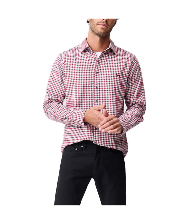 Men's Rodd & Gunn Gebbies Valley Check Shirt - Berry