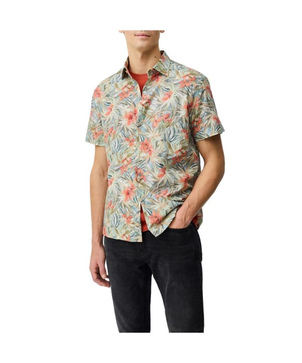 Men's Rodd & Gunn Riverina Short Sleeve Shirt - Botanical