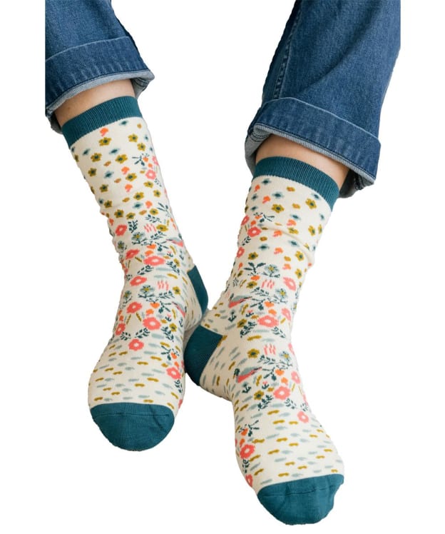 Women's Lily & Me Ankle Sock - Canal Days