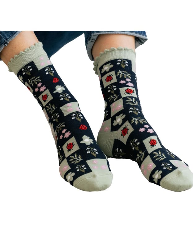 Women's Lily & Me Ankle Sock - Spring Blossom