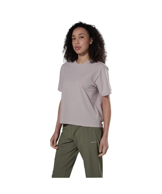 Women's Montane Alhena Merino Blend T-Shirt - Oyster