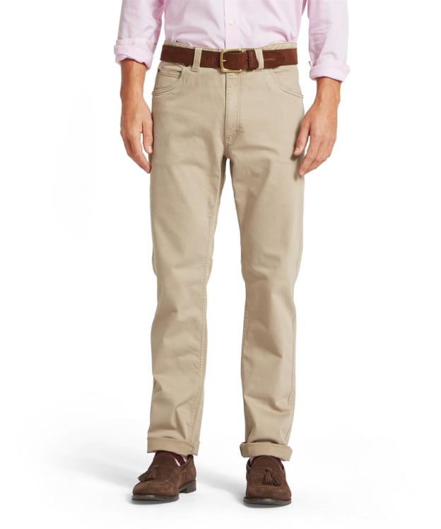 Men’s Schöffel Canterbury 5 Pocket Jeans - Camel