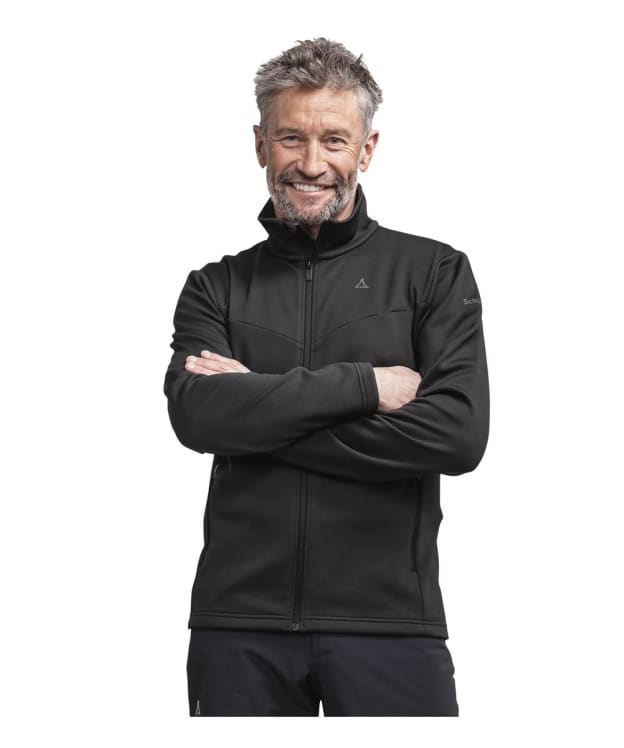 Men's Schöffel Ski Pine Fleece Jacket - Black