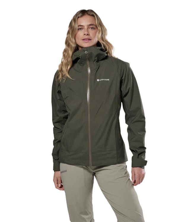 Women's Montane Norste Waterproof Jacket - Moss