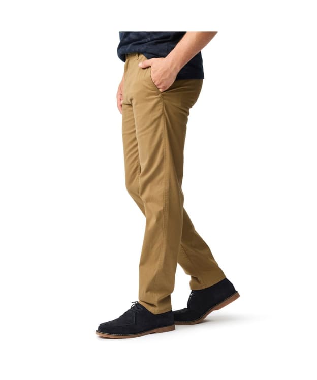 Men's Rodd & Gunn Thomas Road Custom Fit Chino Trousers - Camel
