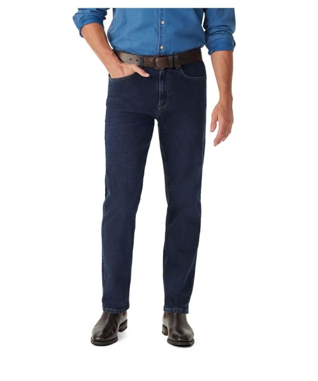 Men’s R.M. Williams Ramco Stretch Demin Jeans - Regular Fit - Straight Leg - Midnight Indigo