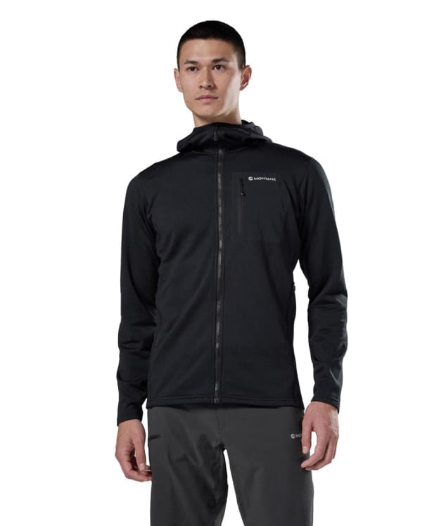 Men's Montane Protium CP Fleece Hoodie - Black