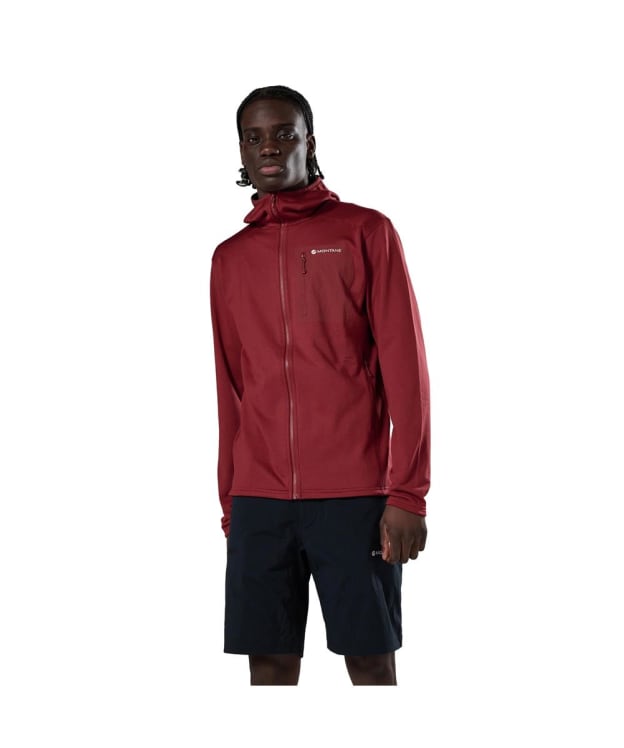 Men's Montane Protium CP Fleece Hoodie - Dark Maple