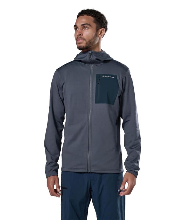 Men's Montane Protium CP Fleece Hoodie - Dark Sky