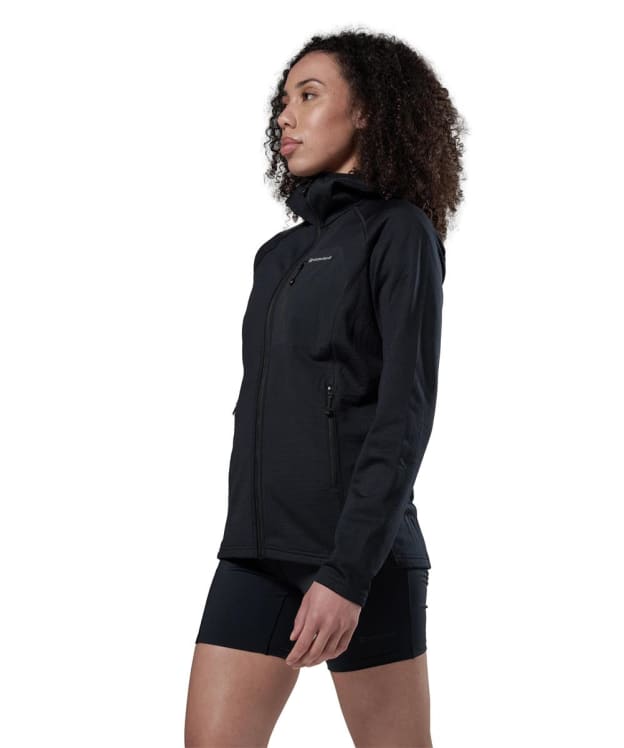 Women's Montane Protium CP Fleece Hoodie - Black