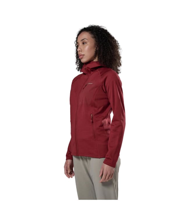 Women's Montane Protium CP Fleece Hoodie - Dark Maple