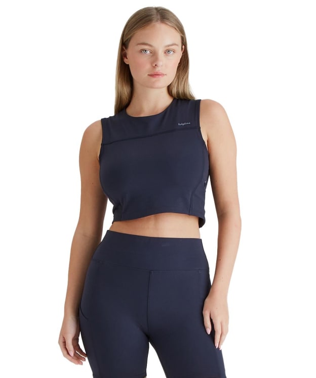 Women's Ridgeline Infinity Crop Top - Navy