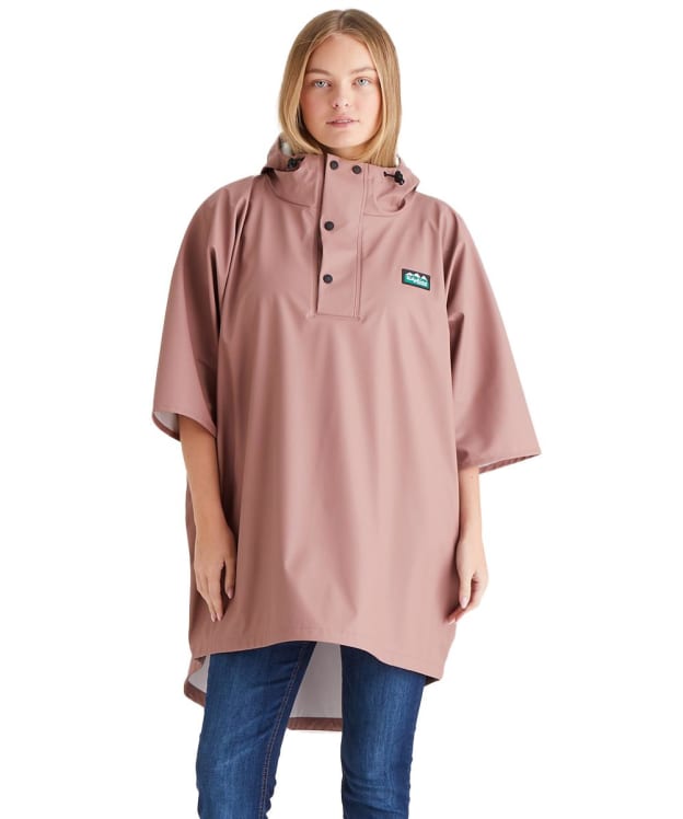 Ridgeline Signature Waterproof Poncho - Dusky Pink