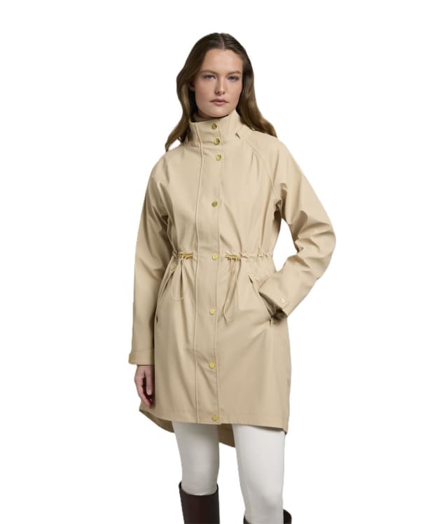 Women's Holland Cooper Chartwell Waterproof Rain Parka - Sand