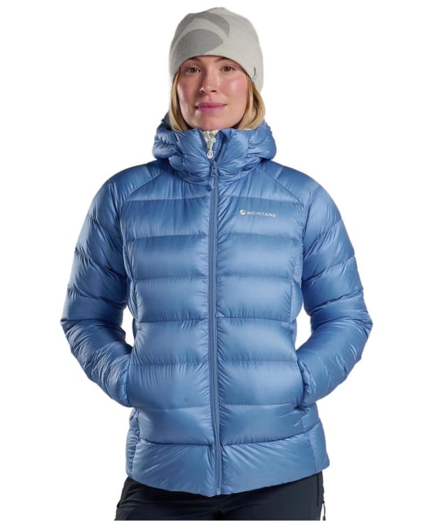 Women's Montane Anti-Freeze XT Hooded Down Jacket - Cornflower