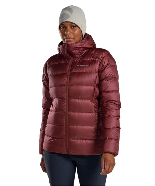 Women's Montane Anti-Freeze XT Hooded Down Jacket - Sumac Plant