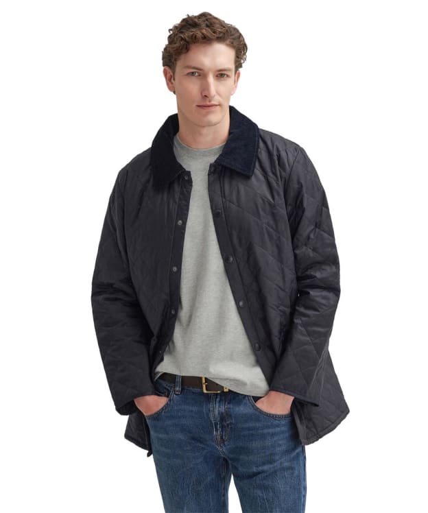 Men's Barbour Liddesdale Quilted Jacket - Navy