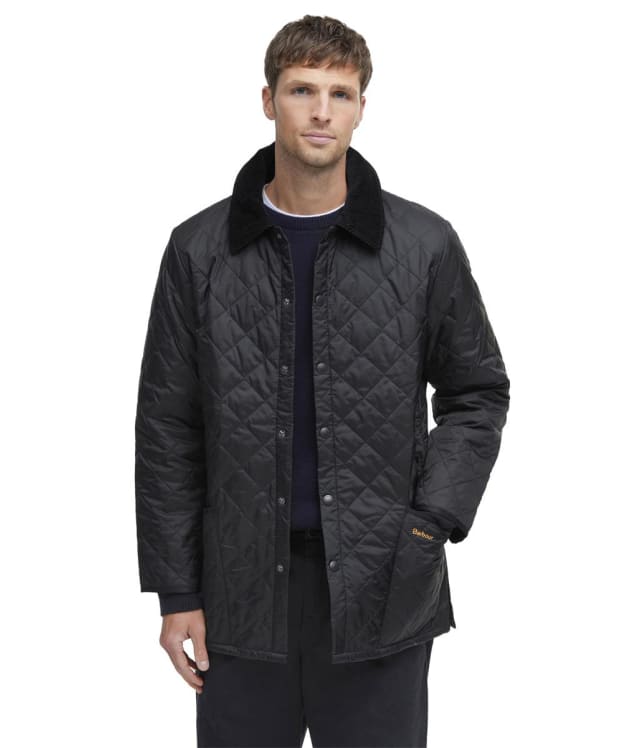 Men's Barbour Liddesdale Quilted Jacket - Black