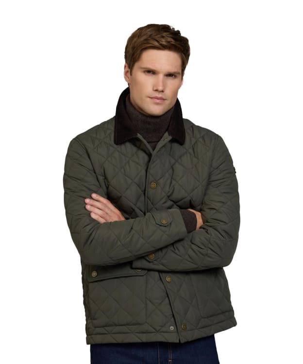 Men's Holland Cooper Quilted Liner Jacket - Army Khaki