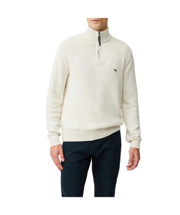 Men’s Rodd & Gunn Merrick Bay 1/4 Zip Knit - Oat