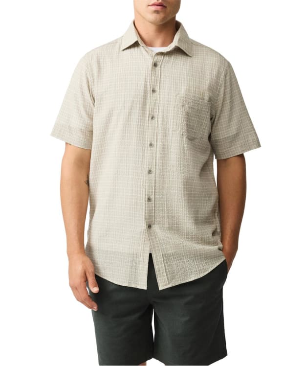 Men's Rodd & Gunn Gowenbridge Short Sleeve Shirt - Fog