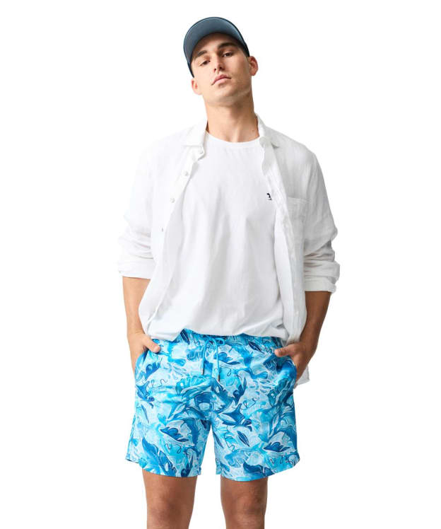 Men's Rodd & Gunn Mount Wellington Swim Short - Marine