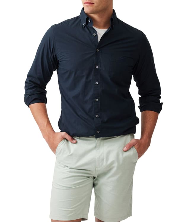 Men's Rodd & Gunn Hendrick Poplin Sports Fit Shirt - Eclipse