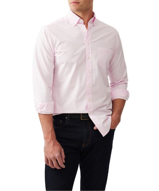 Men's Rodd & Gunn Hendrick Poplin Sports Fit Shirt - Rosewater