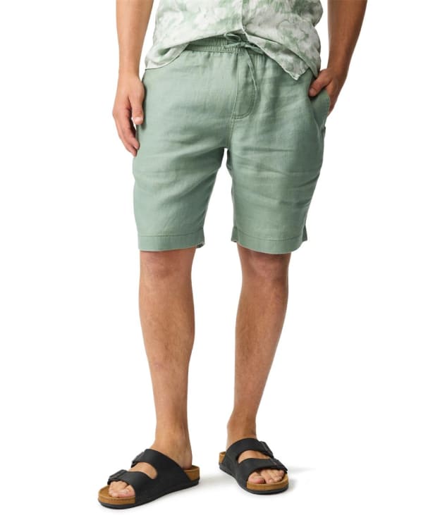Men's Rodd & Gunn Linen 9" Resort Shorts - Hunter