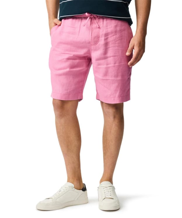 Men's Rodd & Gunn Linen 9" Resort Shorts - Geranium