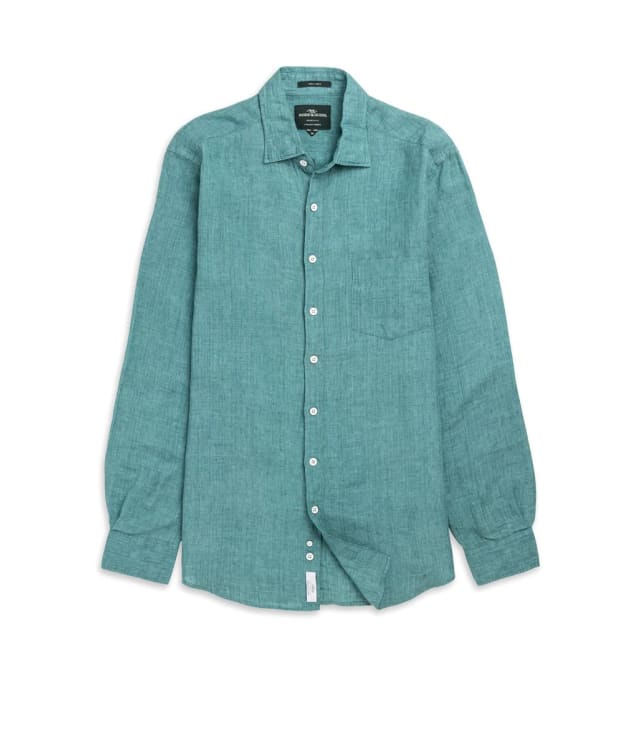 Men's Rodd & Gunn Coromandel Linen Sports Fit Shirt - Savannah