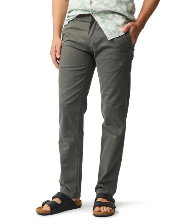Men's Rodd & Gunn Thomas Road Custom Fit Chino Trousers - Thyme