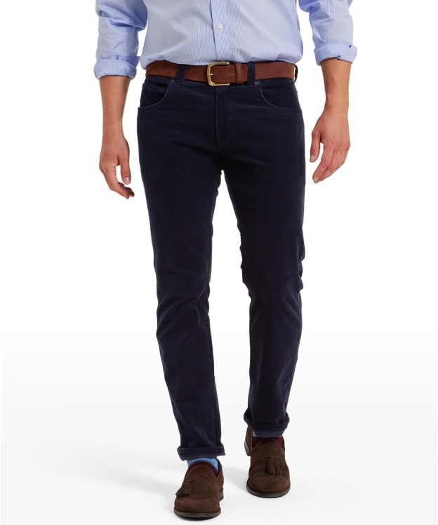 Men's Schöffel Camden Cord Trousers - Navy