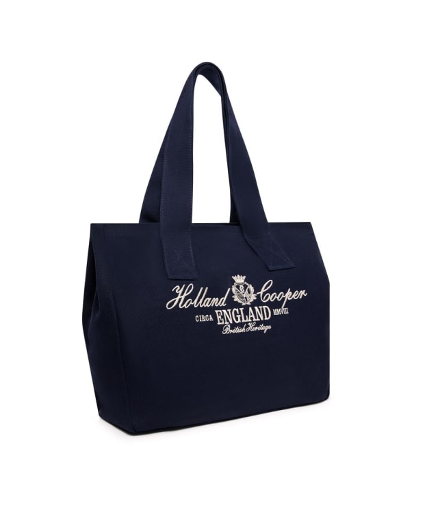 Women's Holland Cooper Essential Tote Bag - Navy / Ecru