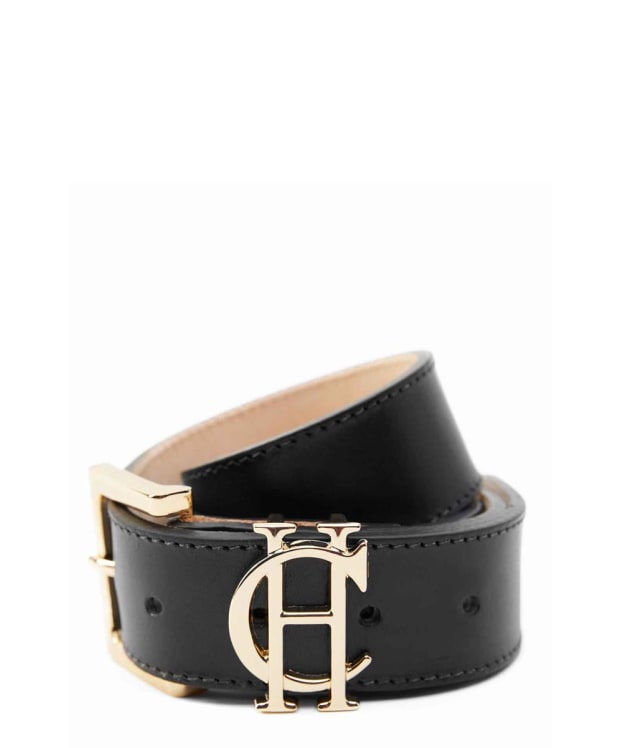 Women's Holland Cooper Classic Logo Belt - Black
