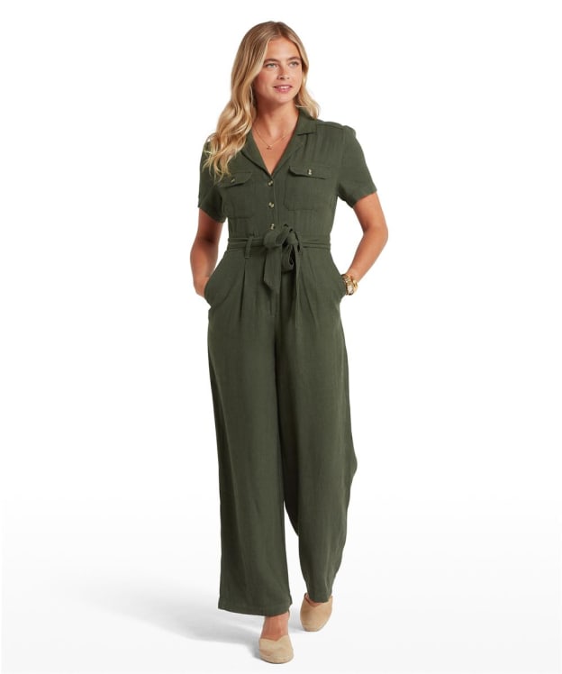 Women's Schöffel Daisy Jumpsuit - Beetle Green