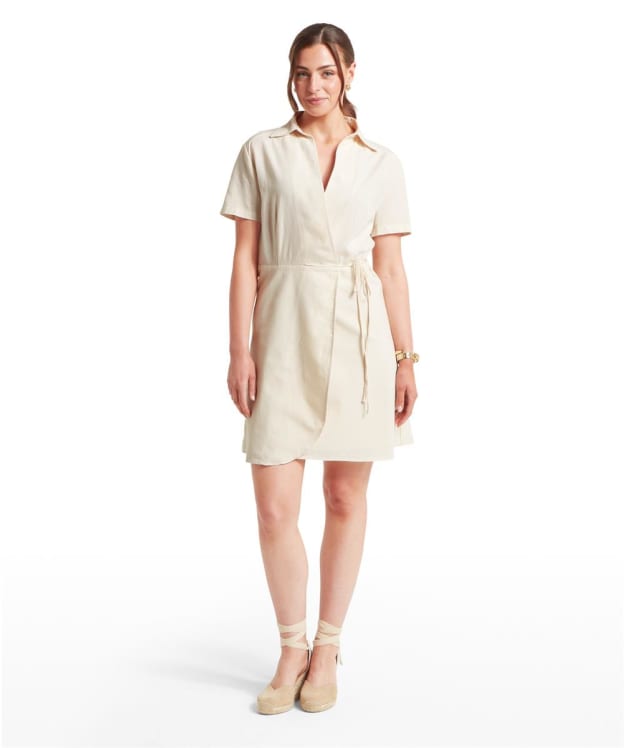 Women's Schöffel Fleur Linen Dress - Oat