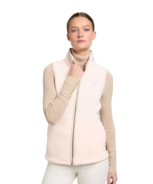 Women's Holland Cooper Country Fleece Gilet - Palest Pink
