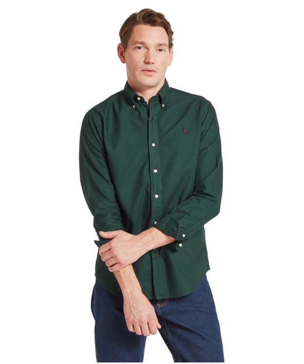 Men's Schöffel Cavendish Oxford Shirt - Deep Pine