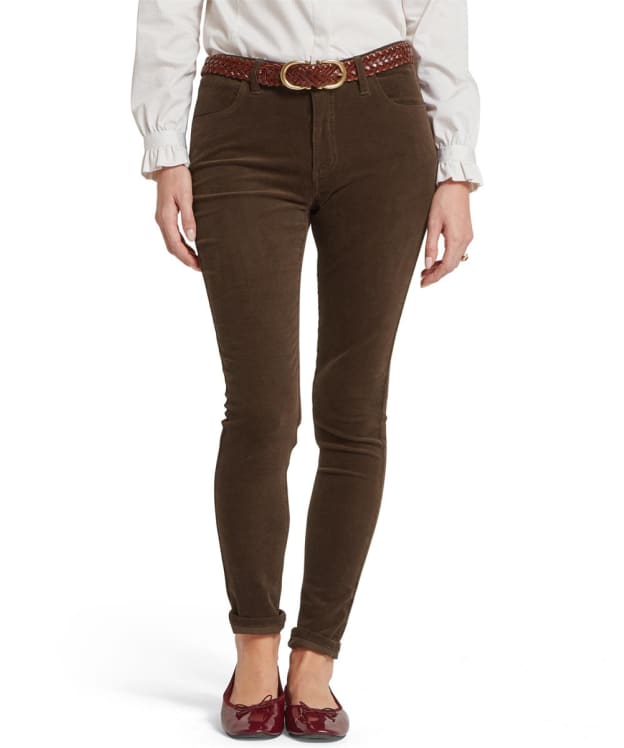 Women’s Schöffel Clover Cord Jeans - Chocolate