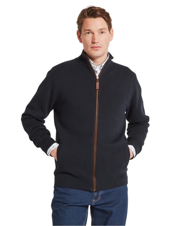 Men's Schöffel Marlow Full Zip Jumper - Navy