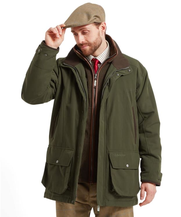 Men's Schöffel Ptarmigan Classic Coat - Hunter Green