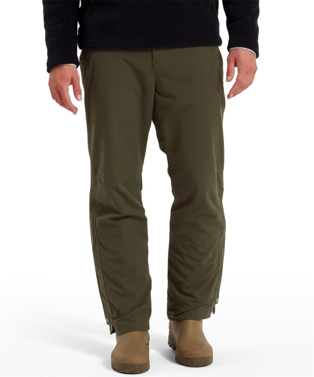 Men's Schöffel Ptarmigan Overtrousers - Hunter Green